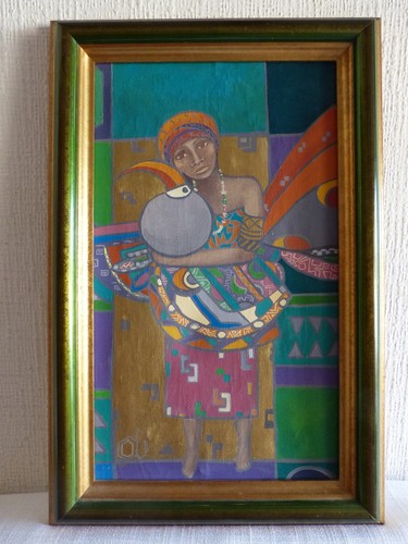 Tableau peinture femme