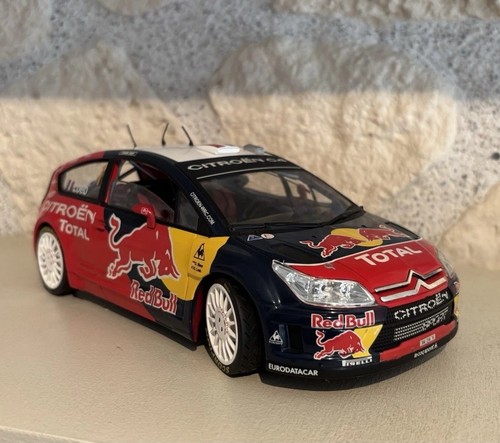 Citroën wrc loeb red - 1/18,