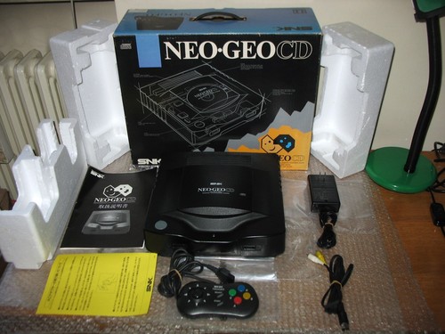 Neo geo top loader console - neo, cd