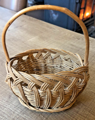 Panier osier poupée l - osier,