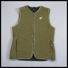 Vintage MUSTO - Size 40 / M - Green Fleece Lined Gilet Liner Sleeveless Jacket