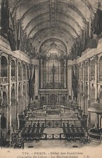 1900's VINTAGE POSTCARD - Hôtel des Invalides, Chapelle St Louis le Maitre-Autel