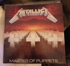 Metallica Master Of Puppets Lp Original 1st Press UK Mf60