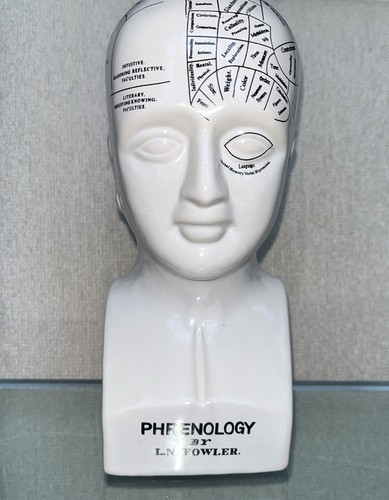 Fowler ceramic phrenology - l.n.,