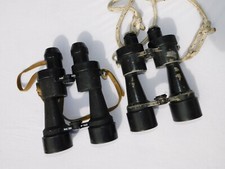 LOT 2 JUMELLES  - 7 x 50 + 10 x 50 MARINE NATIONALE  1954 + 1955 à voir ......