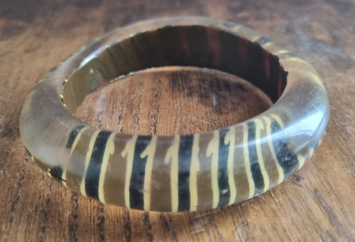 Bracelet vintage plastique - bracelet,