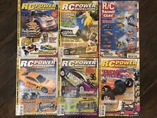 6 RC Power Model Magazines - Collector Rc Remote Control Car + 2 Posters