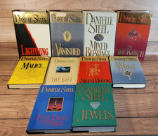 Lot E of 10 Danielle Steel Romance Popular Series  HC/DJ 1992-1997 Works
