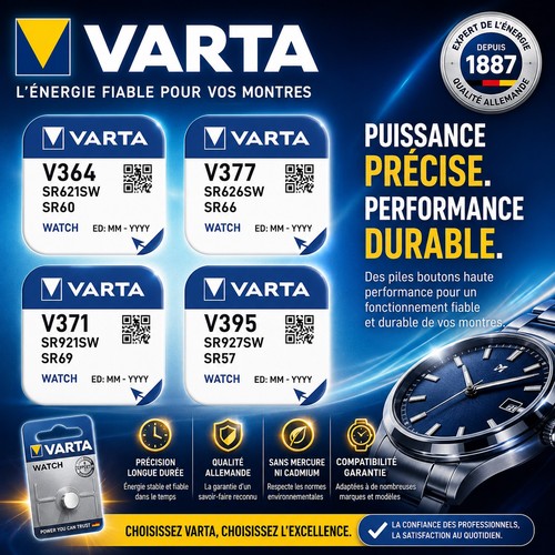 Pile varta choix sr621sw - varta, au