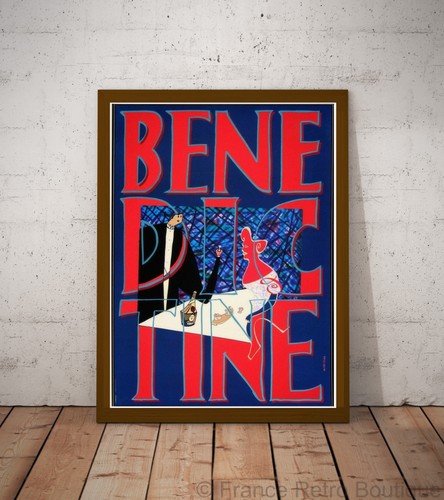 Poster affiche benedictine - poster-affiche,
