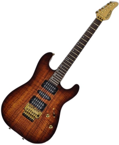 Schecter cet koa top usa - cet,