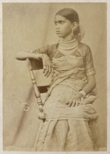 Ceylan, Jeune fille Tamoule en