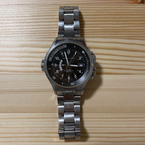 Hamilton khaki navy gmt - hamilton,