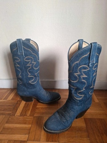 Santiags femme jean bleu - femme,