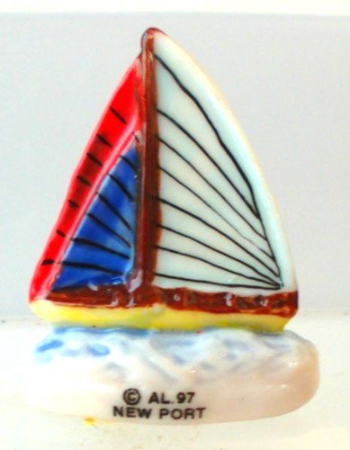 Feve bateau voilier - voilier,
