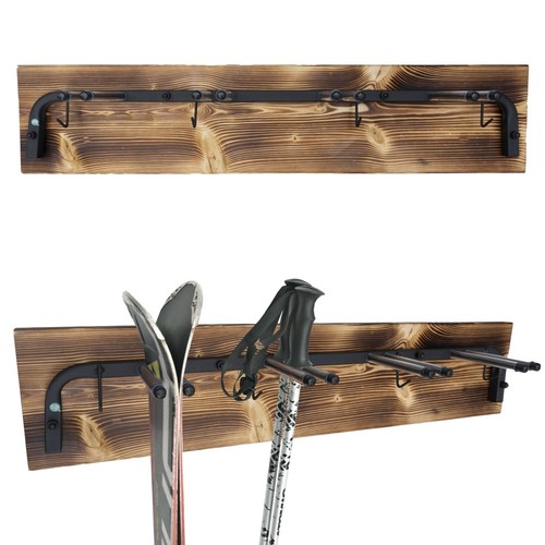 Support ski mural pour - ski, 4