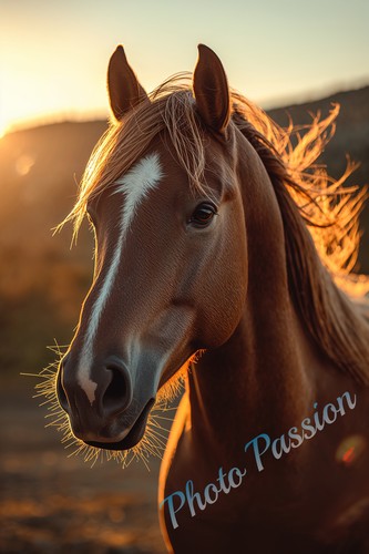 Photo cheval portrait - cheval,