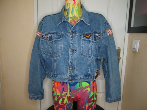 Blouson jean vintage - jean,