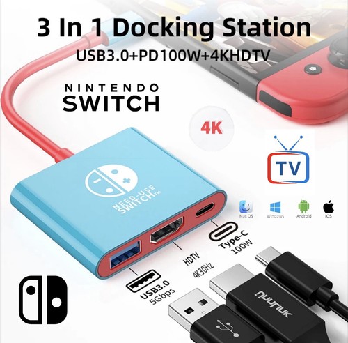Dock compatible nintendo - compatible,