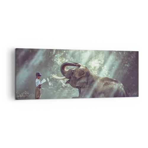 Impression sur toile 140x50cm - sur,