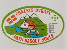 sticker vintage Chalets