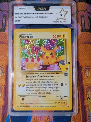 Pikachu anniversaire 24 - pikachu,