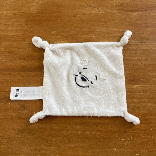 Doudou plat mouchoir - mouchoir, blanc