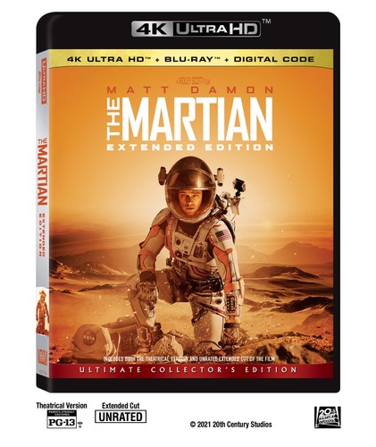 The martian blu ray - /, +
