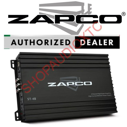 Zapco channel 360w rms - 4-channel,