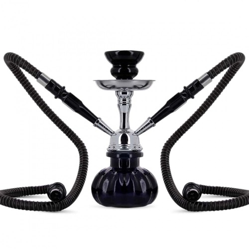 Chicha noire vase citrouille - vase,