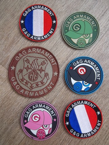 Lot écussons airsoft - lot, g&g