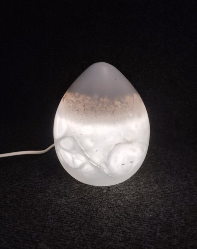 Lampe oeuf albâtre années - lampe,