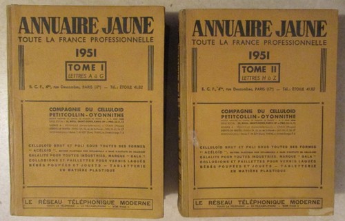 Annuaire jaune france - annuaire,