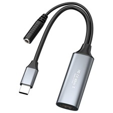 Carte d'acquisition vidéo HD U2 4K 30Hz HDMI Type-C avec microphone mixeur