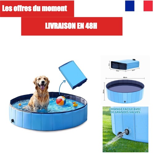 Piscine pliable pour chien - pour,