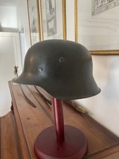 Casque allemand M42 WW2 militaria coque et cerclage