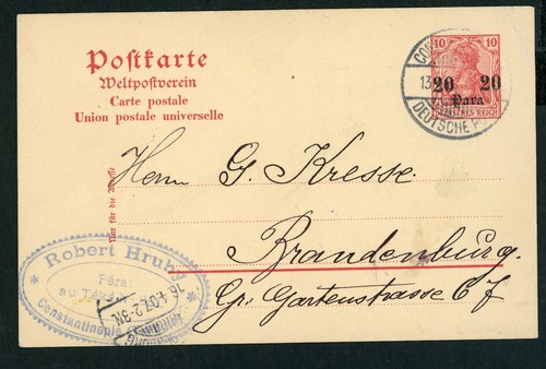 Bureaux poste allemands à - de,