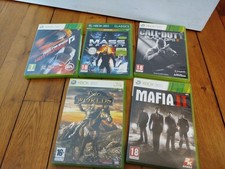LOT XBOX 360  Mafia two worlds mass effect black ops I et II need for speed