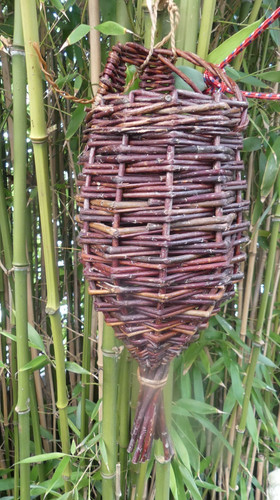 Willow branch duck nest box - willow,