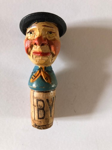 Bouchon bouteille sculpté