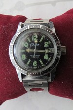 montre chilex plongée encre 17 rubis antichoc