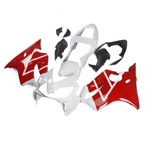 Red white fairing - white, kit