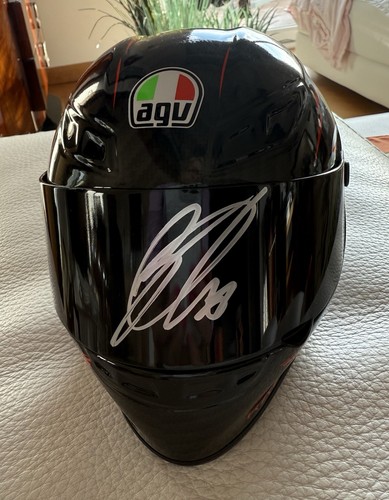 Casque agv moto gp signé - gp,
