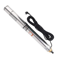 POMPE A EAU IMMERGÉE for PUITS PROFOND OU FORAGE 6600 L/H 1100W