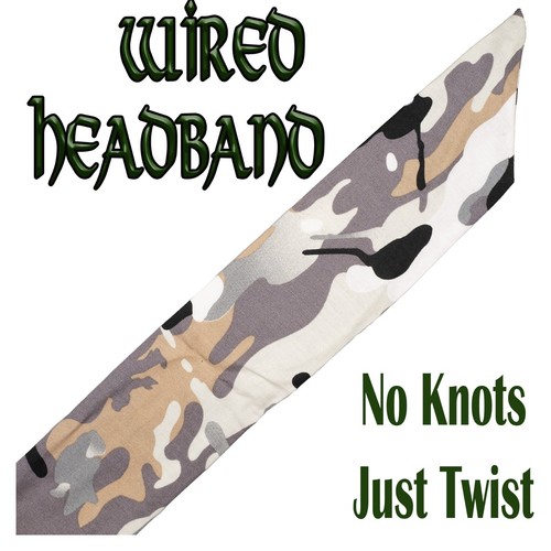 Bandeau camouflage filaire - bandeau,