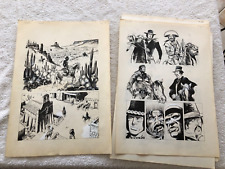 35 PLANCHES ORIGINALES DE