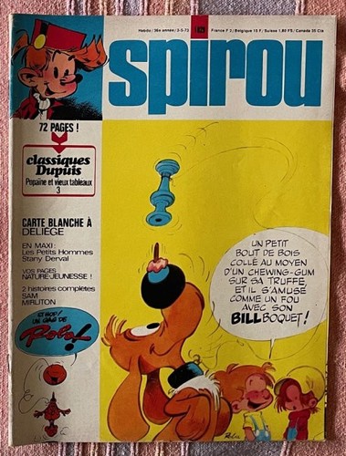 Hebdo spirou 1829 année - hebdo,