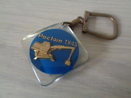 Porte cle bourbon poclain - porte, ty