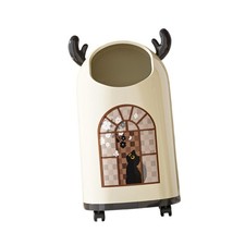 Poubelle à roulettes de