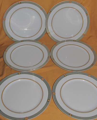 Série assiettes plates - série, de